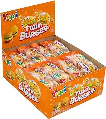 Ubi burger twin gummies 24 pièces 15g. Faites un bond dans le monde des bonnes affaires avec DIAYTAR COTE D'IVOIRE  ! Découvrez notre boutique en ligne généraliste où vous trouverez tout ce dont vous avez besoin, de la maison à l'électroménager, de l'informatique à la mode, et même les derniers gadgets. Ne sacrifiez pas votre budget pour vous faire plaisir, optez pour nos produits discount de qualité.