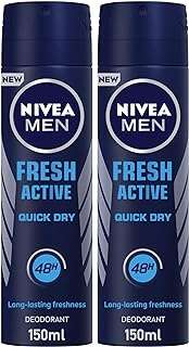 Nivea men déodorant fresh active spray parfum frais 150 ml lot de 2. DIAYTAR COTE D'IVOIRE  - La référence en ligne pour des achats malins ! Explorez notre catalogue varié incluant des produits discount pour la maison, l'électroménager, l'informatique et la mode. Optez pour la qualité à petit prix et ne manquez pas nos promotions exclusives.