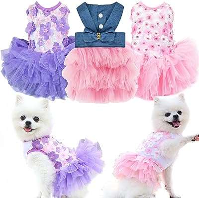 Robe chihuahua robes yorkie 3 pièces de chien pour petits chiens. DIAYTAR COTE D'IVOIRE, votre destination en ligne pour des produits de maison à prix réduits. Découvrez notre vaste collection d'articles pour la cuisine, la décoration, le rangement et bien plus encore. Avec nous, équiper votre maison devient simple et économique.