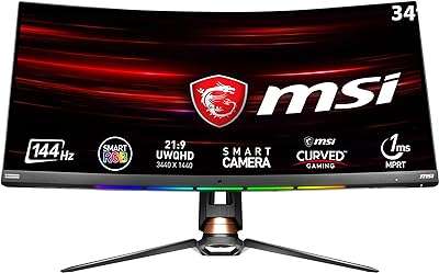 Moniteur de jeu incurvé msi optics mpg341cqr 34 pouces 21:9. Chez DIAYTAR COTE D'IVOIRE, nous vous proposons des offres folles sur une gamme complète de produits. Des articles indispensables pour votre maison, aux dernières tendances en matière de mode et de gadgets sensationnels, notre boutique en ligne saura satisfaire tous vos besoins à des prix compétitifs. Faites des affaires exceptionnelles dès maintenant !