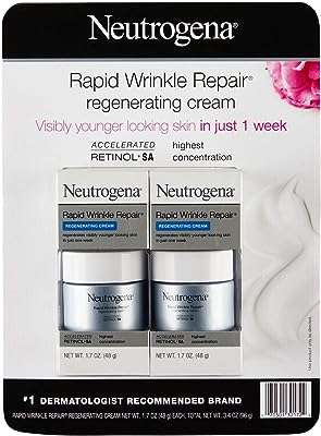 Crème pour le visage anti rides et régénérante au rétinol neutrogena rapid. DIAYTAR COTE D'IVOIRE, votre partenaire de confiance pour des achats en ligne économiques et variés. Explorez notre sélection exceptionnelle d'articles discount pour la maison, l'électroménager, l'informatique, la mode et les gadgets, afin de trouver les meilleures affaires. Optimisez votre expérience d'achat grâce à DIAYTAR COTE D'IVOIRE  et réalisez des économies substantielles dès maintenant.