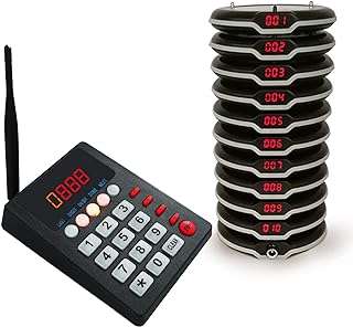 Système d'appel sans fil coaster pager pour restaurant salle à manger et bureau. Bienvenue sur DIAYTAR COTE D'IVOIRE, le site idéal pour les amateurs de bonnes affaires ! Avec une large gamme de produits discount pour la maison, l'électroménager, l'informatique, la mode et les gadgets, nous offrons une solution pratique pour économiser sans renoncer à la qualité. N'attendez plus, explorez notre sélection et profitez de prix imbattables.