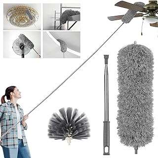 Nikomi® duster avec perche d'extension extra longue double têtes de rechange extensibles en toile. Faites un bond dans le monde des bonnes affaires avec DIAYTAR COTE D'IVOIRE  ! Découvrez notre boutique en ligne généraliste où vous trouverez tout ce dont vous avez besoin, de la maison à l'électroménager, de l'informatique à la mode, et même les derniers gadgets. Ne sacrifiez pas votre budget pour vous faire plaisir, optez pour nos produits discount de qualité.