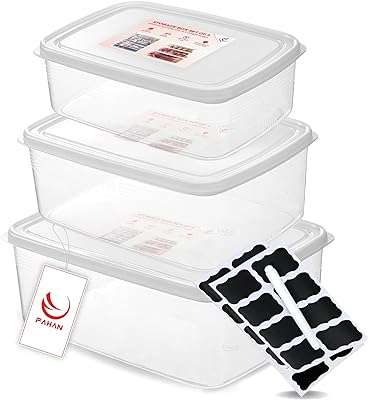 Boîte de conservation des aliments pour réfrigérateur vahan 3 ensembles organisateur de stockage en plastique. Visitez DIAYTAR COTE D'IVOIRE  et profitez de notre sélection exceptionnelle de produits discount. Que vous recherchiez des articles pour la maison, de l'électroménager, de l'informatique ou de la mode, notre boutique en ligne vous offre des produits de qualité à prix réduit, sans compromis sur la satisfaction du client.