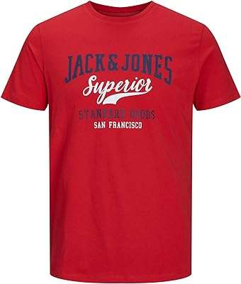 T shirt à col rond avec logo jack & jones pour garçon. Ne cherchez plus, DIAYTAR COTE D'IVOIRE  est la boutique en ligne qu'il vous faut pour trouver tout ce dont vous avez besoin à petit prix ! Du petit électroménager aux articles de mode tendance en passant par les dernières technologies, explorez notre vaste catalogue et réalisez de véritables bonnes affaires !