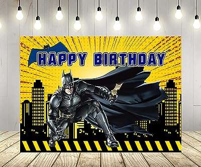 Toile de fond de héros de chauve souris noire fournitures de fête d'anniversaire bannière de super héros batman pour prénatale. En quête des dernières tendances en matière d'informatique à prix abordable ? DIAYTAR COTE D'IVOIRE  est là pour vous ! Explorez notre sélection d'ordinateurs portables, de tablettes et de périphériques informatiques pour trouver les produits les plus performants à des prix attractifs.
