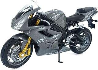 Moto moulée sous pression triumph daytona 675 argentée à l'échelle 1:18. La boutique en ligne DIAYTAR COTE D'IVOIRE  propose une large gamme de produits discount pour répondre à tous vos besoins. Obtenez les dernières innovations technologiques, les indispensables pour votre maison et une sélection de vêtements à la mode, le tout à des prix avantageux. Parcourez notre catalogue et profitez de réductions exceptionnelles !