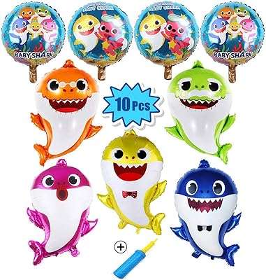 10 pièces ballons bébé requin fournitures de fête avec 1. Avec DIAYTAR COTE D'IVOIRE, dites adieu aux prix élevés ! Découvrez notre gamme complète de produits discount, des accessoires de maison aux équipements électroniques, en passant par la mode et les gadgets à la pointe de la technologie. Trouvez tout ce dont vous avez besoin à prix réduits en quelques clics seulement.