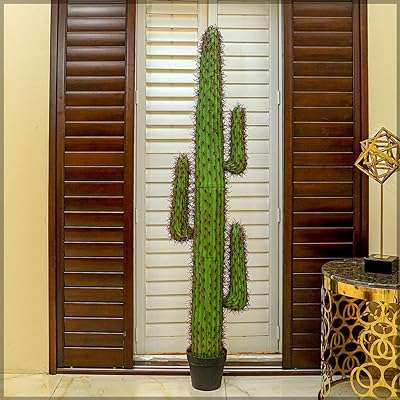 Plante de cactus artificielle yatai d'environ 17 m de hauteur avec pot en plastique pour décoration. DIAYTAR COTE D'IVOIRE  - votre partenaire pour un shopping discount en ligne réussi. Parcourez notre assortiment complet de produits discount, incluant tout ce dont vous avez besoin pour la maison, l'électroménager, l'informatique, la mode et les gadgets. Profitez de nos prix avantageux et faites des économies sur vos achats en ligne, sans compromis sur la qualité.