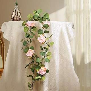 Oshuang 67 pouces fleurs artificielles vigne 2 pièces guirlande de couronne verte en soie. Faites des économies sans sacrifier la qualité avec DIAYTAR COTE D'IVOIRE  ! Notre boutique en ligne généraliste propose une variété de produits discount, incluant des appareils électroménagers de pointe, des gadgets à la pointe de la technologie et des articles tendance pour la maison et la mode.