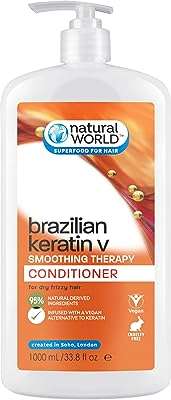 Après shampooing lissant à la kératine brésilienne natural world (1 litre)  . DIAYTAR COTE D'IVOIRE, votre destination incontournable pour des produits discount de qualité. Que vous recherchiez des articles pour la maison, l'électroménager, l'informatique, la mode ou les gadgets, notre boutique en ligne saura répondre à tous vos besoins sans vous ruiner !