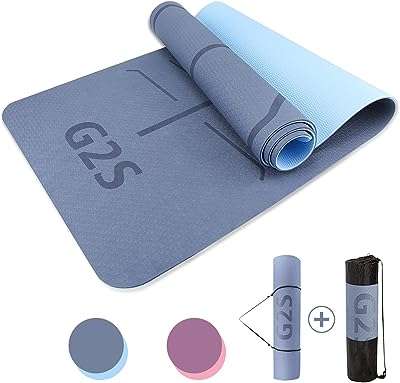 Tapis d'exercice de yoga antidérapant tre avec sac de transport fitness pilates. DIAYTAR COTE D'IVOIRE  - Le paradis des bonnes affaires en ligne ! Avec notre large éventail de produits discount, vous trouverez tout ce dont vous avez besoin à des prix incroyablement bas. Des articles pour la maison aux appareils électroménagers, des ordinateurs aux vêtements à la mode, des gadgets uniques aux accessoires indispensables, nous sommes votre guichet unique pour des économies inégalées !