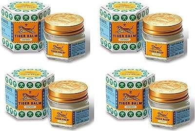 Pommade au baume du tigre (9 ml paquet de 4 blanc). DIAYTAR COTE D'IVOIRE  - Votre source infaillible pour des achats discount en ligne. Explorez notre catalogue en constante évolution et découvrez des produits variés pour la maison, des appareils électroménagers essentiels, des gadgets sophistiqués et bien plus encore. Profitez de nos offres attractives et renouvelez votre intérieur, votre look et votre vie sans vous ruiner !