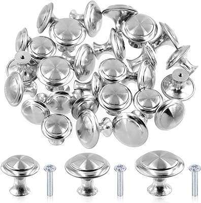Ensemble de boutons d'armoire de cuisine ronds tanstic de 09 pouces avec tiroir à vis pour armoire. À la recherche de bons plans ? Ne cherchez plus, DIAYTAR COTE D'IVOIRE  est là pour vous ! Naviguez à travers notre boutique en ligne proposant une large sélection de produits discount, des articles pour la maison à l'électroménager, en passant par l'informatique, la mode et les gadgets branchés.