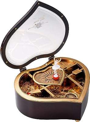 Boîte à bijoux musicale en forme de cœur boîte de rangement pour musicaux avec flèche. Choisissez DIAYTAR COTE D'IVOIRE  pour vos achats discount en ligne. Parcourez notre sélection étendue comprenant des produits pour tous les besoins, que ce soit pour la maison, l'électroménager, l'informatique, la mode ou les gadgets. Profitez de notre politique de prix bas et économisez tout en trouvant des articles de qualité.