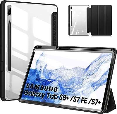 Étui samsung galaxy tab s8+ plus s7 fe étui léger à deux volets avec support. Parcourez DIAYTAR COTE D'IVOIRE, votre plateforme en ligne incontournable pour l'achat de produits discount. Que vous recherchiez des articles pour votre maison, des outils électroniques ou des accessoires de mode, nous avons tout ce qu'il vous faut à des prix incroyables, sans compromettre la qualité.