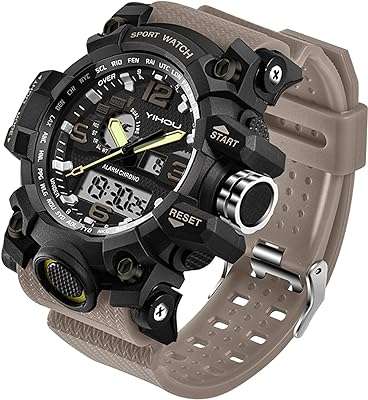 Montre analogique numérique étanche à led pour sports militaires chronomètre électronique. Choisissez DIAYTAR COTE D'IVOIRE  pour vos achats discount en ligne. Parcourez notre sélection étendue comprenant des produits pour tous les besoins, que ce soit pour la maison, l'électroménager, l'informatique, la mode ou les gadgets. Profitez de notre politique de prix bas et économisez tout en trouvant des articles de qualité.