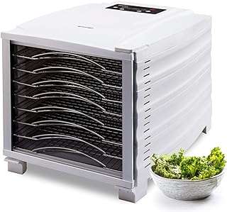 Déshydrateur alimentaire biochef arizona avec 8 plateaux en acier inoxydable et minuterie. À la recherche de bonnes affaires ? DIAYTAR COTE D'IVOIRE  est là pour vous ! Explorez notre boutique en ligne regorgeant d'articles à prix cassés, couvrant tous les domaines, de la maison à l'électroménager, en passant par l'informatique, la mode et les gadgets. Achetez malin, économisez gros et découvrez une toute nouvelle façon de faire des emplettes en ligne.
