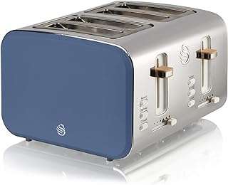 Grille pain 4 tranches swan nordic bleu 1 500 w style scandi contrôle de brunissement. Rencontrez les bonnes affaires chez DIAYTAR COTE D'IVOIRE  – votre destination en ligne pour des produits discount pour tous les aspects de votre vie. Découvrez notre sélection variée d'articles pour la maison, allant des appareils électroménagers indispensables aux éléments décoratifs élégants. Restez connecté avec notre gamme d'appareils informatiques à prix imbattables, et ravivez votre style avec des vêtements et accessoires tendance à petit prix. Faites des économies tout en obtenant la qualité que vous méritez !