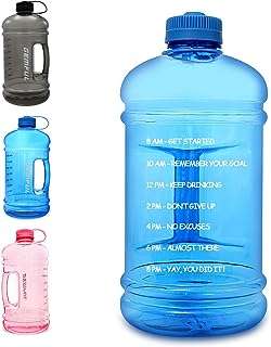 Grande bouteille d'eau de motivation 3l sans bpa pour sports de plein. Ne ratez pas les bonnes affaires chez DIAYTAR COTE D'IVOIRE, votre boutique en ligne discount pour tous vos besoins. Explorez notre gamme complète de produits pour la maison, l'électroménager, l'informatique, la mode et les gadgets, et profitez des meilleurs prix du marché sans compromis sur la qualité.