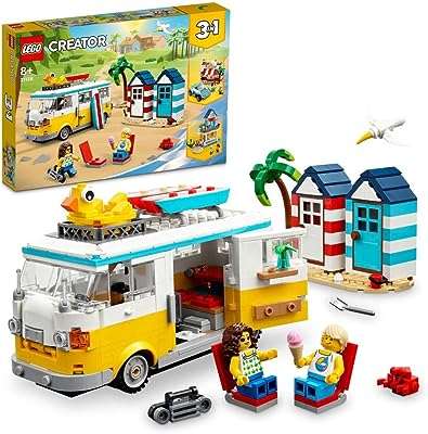 Creator 31138 ensemble de jeu le camping car de plage (556 pièces). DIAYTAR COTE D'IVOIRE  - des réductions incroyables sur tous les produits dont vous avez besoin. Parcourez notre boutique en ligne pour découvrir des offres discount sur des centaines d'articles, allant de la mode aux appareils électroménagers dernier cri.