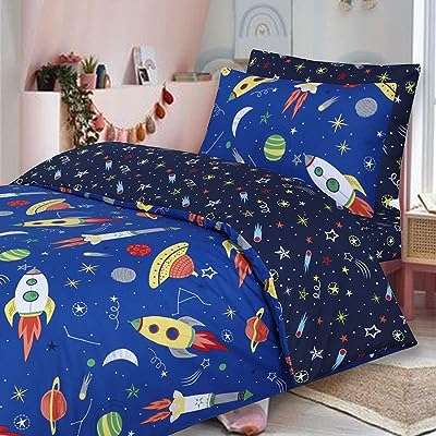 Parure de lit ditex homes 100 % coton pour enfants avec housse. Préparez-vous à économiser gros avec DIAYTAR COTE D'IVOIRE  ! Notre boutique en ligne généraliste propose une large sélection de produits discount, des indispensables de la maison aux appareils électroménagers dernier cri, en passant par l'informatique et les articles de mode tendance. Ne manquez pas nos offres exceptionnelles !