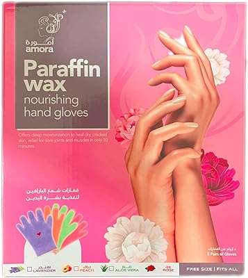 Gants de paraffine nourrissants amora 5 paires de gants jetables pour les mains et pieds. DIAYTAR COTE D'IVOIRE  est votre complice pour des achats malins. Explorez notre boutique en ligne et dénichez des affaires incroyables sur une gamme variée de produits, allant de l'informatique à la maison en passant par la mode. Optez pour des produits de qualité à prix discount, sans compromis.