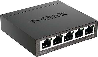 Switch de bureau métallique non géré gigabit plug and play à 5 ports. Avec DIAYTAR COTE D'IVOIRE, dites adieu aux prix élevés ! Découvrez notre gamme complète de produits discount, des accessoires de maison aux équipements électroniques, en passant par la mode et les gadgets à la pointe de la technologie. Trouvez tout ce dont vous avez besoin à prix réduits en quelques clics seulement.
