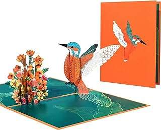 Carte de vœux 3d colibri artistique cartes pour maman papa épouse. DIAYTAR COTE D'IVOIRE  - la boutique en ligne par excellence pour des achats malins. Explorez notre gamme complète de produits discount, allant des indispensables pour la maison à la dernière technologie, sans oublier les dernières tendances mode. Économisez gros en achetant intelligemment avec nous.