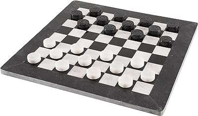 Radicaln 15" checkers handcrafted marble black white board game ensemble de dames de tournoi pour 2. Lancez-vous dans une aventure shopping sans fin avec DIAYTAR COTE D'IVOIRE  ! Notre boutique en ligne générale vous propose une multitude de produits discount, allant de l'électroménager de pointe à la mode la plus en vogue. Faites de bonnes affaires et profitez d'une qualité supérieure à des prix défiant toute concurrence.
