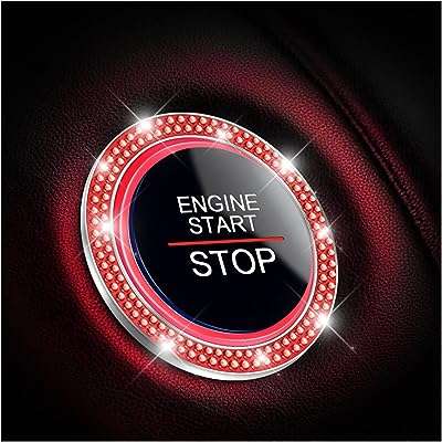 Bling crystal engine start ring strass autocollants de voiture pack de 2. DIAYTAR COTE D'IVOIRE  - votre destination pour des produits de qualité à prix réduits. Parcourez notre boutique en ligne pour trouver des offres exceptionnelles sur des articles de maison, d'électroménager, de mode et de gadgets, et économisez tout en enchérissant votre style de vie.
