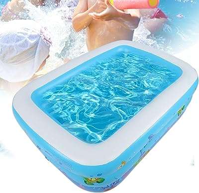 Piscine gonflable pleine grandeur 59" x 43" 20" pour enfants enfants tout petits et adultes. Avec DIAYTAR COTE D'IVOIRE, achetez malin et économisez sur tous vos achats en ligne. Profitez de réductions exceptionnelles sur une multitude de produits, du petit électroménager aux vêtements et accessoires tendance. Optimisez votre budget avec DIAYTAR COTE D'IVOIRE  dès aujourd'hui !
