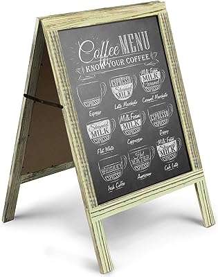 Panneau à craie en bois rustique a line flexizion sandwich autoportant durable affichage de menu. Découvrez DIAYTAR COTE D'IVOIRE, la boutique en ligne où vous trouverez des articles discount pour tous les aspects de votre vie quotidienne. Que vous recherchiez des équipements pour la maison, des appareils électroniques dernier cri, des vêtements à la mode ou des gadgets innovants, notre vaste sélection de produits vous garantit des économies substantielles sans sacrifier la qualité. Faites des achats malins et profitez de prix imbattables avec DIAYTAR COTE D'IVOIRE .