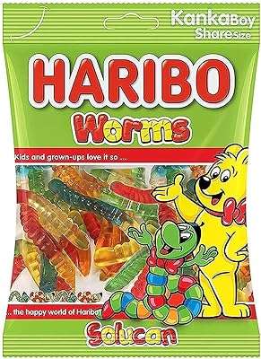 Vers de bonbons à la gélatine haribo 80g. DIAYTAR COTE D'IVOIRE, votre source incontournable de produits discount à portée de clic. Parcourez notre collection complète de produits abordables pour équiper votre maison, améliorer votre électroménager, fournir votre informatique, compléter votre garde-robe et découvrir les derniers gadgets. Optez pour une expérience de shopping en ligne pratique et économique avec DIAYTAR COTE D'IVOIRE .