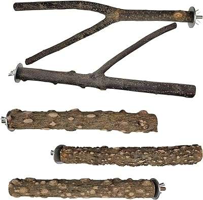 Support à oiseaux en bois naturel 5 pièces support pour perroquet. Révolutionnez votre façon de magasiner en ligne avec DIAYTAR COTE D'IVOIRE . Notre plateforme propose une multitude de produits discount, allant des appareils ménagers aux accessoires de mode à des prix défiant toute concurrence. Profitez de l'expérience shopping idéale tout en réalisant des économies importantes.