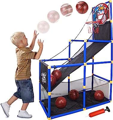 Cerceau de basket ball jeu d'arcade système d'entraînement kits de tir portable léger avec 6. Découvrez DIAYTAR COTE D'IVOIRE, votre source incontournable de bonnes affaires en ligne. Achetez intelligemment et économisez sur une vaste sélection de produits pour tous les besoins, de l'informatique à la décoration intérieure. Trouvez des articles de qualité à des prix imbattables !