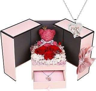 Coffret cadeau rose préservée comprenant un collier avec pendentif en forme de cœur. Trouvez les meilleures affaires en ligne chez DIAYTAR COTE D'IVOIRE  - une boutique généraliste offrant une variété de produits discount allant de l'électroménager aux articles high-tech, sans oublier les vêtements et les accessoires tendances. Découvrez un choix incroyable de produits de qualité à des prix imbattables !
