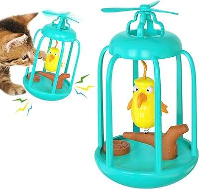 Cage à oiseaux pour chat jouet pour animal de compagnie balle fournitures. DIAYTAR COTE D'IVOIRE  is revolutionizing the way you shop online by offering a wide selection of discounted products under one virtual roof. From top-notch household appliances to high-tech electronics, trendy fashion items, and innovative gadgets, our store ensures you find the best deals on quality products for every aspect of your life.