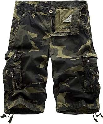 Short cargo en coton coupe décontractée pour hommes short camouflage. Faites des bonnes affaires avec DIAYTAR COTE D'IVOIRE, la référence en matière de produits discount. Notre boutique en ligne propose tout, des appareils électroménagers aux gadgets dernier cri, en passant par les vêtements branchés. Profitez de nos offres exceptionnelles et économisez sur tous vos achats.