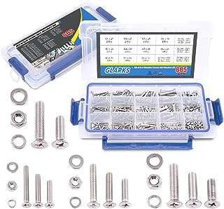 Glarks 665 pièces assortiment de boulons à tête plate en acier. DIAYTAR COTE D'IVOIRE, votre solution intelligente pour des achats malins. Découvrez notre boutique en ligne et bénéficiez de prix discount sur une large sélection de produits pour la maison, l'électroménager, l'informatique et la mode. Ne manquez pas l'opportunité de faire des économies avec DIAYTAR COTE D'IVOIRE !