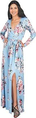 Koh robe de soirée longue à manches longues et imprimé floral pour femme. Rencontrez les bonnes affaires chez DIAYTAR COTE D'IVOIRE  – votre destination en ligne pour des produits discount pour tous les aspects de votre vie. Découvrez notre sélection variée d'articles pour la maison, allant des appareils électroménagers indispensables aux éléments décoratifs élégants. Restez connecté avec notre gamme d'appareils informatiques à prix imbattables, et ravivez votre style avec des vêtements et accessoires tendance à petit prix. Faites des économies tout en obtenant la qualité que vous méritez !