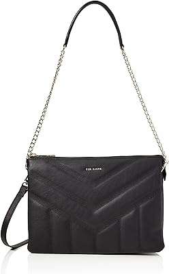 Sac bandoulière ted baker ella pour femme noir taille unique contemporain. DIAYTAR COTE D'IVOIRE  est le rendez-vous incontournable des chasseurs de bonnes affaires. Parcourez notre catalogue en ligne et trouvez tout ce dont vous avez besoin pour équiper votre maison, de l'électroménager à l'informatique en passant par les dernières tendances en matière de mode. Profitez de nos prix discounts pour réaliser de véritables économies.