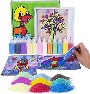 Ensemble de peinture sur sable pour enfants bricolage 12 pièces kit. Ne cherchez plus ailleurs, DIAYTAR COTE D'IVOIRE  est là pour vous offrir une multitude de produits discount pour toutes vos envies. Explorez notre catalogue diversifié comprenant des articles pour la maison, des appareils électroménagers abordables, des gadgets tendances et bien plus encore, le tout à des prix compétitifs.