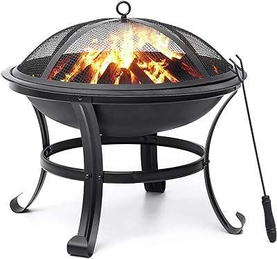 Poêle à feu extérieur en acier de 22 pouces avec écran. Avec DIAYTAR COTE D'IVOIRE, profitez de tarifs attractifs sur une large gamme de produits discount. Équipez votre maison avec des appareils électroménagers de qualité, restez à la pointe de la mode grâce à notre sélection de vêtements abordables et découvrez les dernières innovations technologiques à prix réduits.