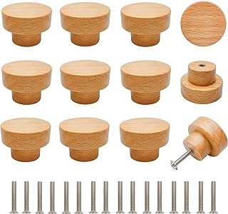 Bmgop 12 pièces 1.38" (35mm) boutons d'armoire ronds plats en bois de hêtre. À la recherche de bonnes affaires ? DIAYTAR COTE D'IVOIRE  est là pour vous ! Explorez notre boutique en ligne regorgeant d'articles à prix cassés, couvrant tous les domaines, de la maison à l'électroménager, en passant par l'informatique, la mode et les gadgets. Achetez malin, économisez gros et découvrez une toute nouvelle façon de faire des emplettes en ligne.