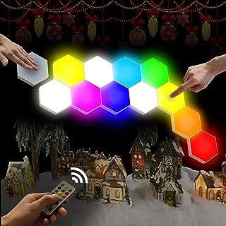 Appliques murales hexagonales tactiles design géométrique créatif veilleuse led pour salon. DIAYTAR COTE D'IVOIRE, votre destination en ligne pour des produits discount de qualité. Avec notre large choix de produits allant de la maison à la technologie, en passant par la mode et les gadgets, vous êtes assuré de trouver tout ce dont vous avez besoin à des prix défiant toute concurrence.