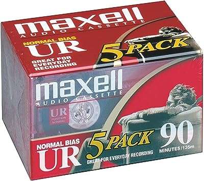 Cassette d'enregistrement audio vierge standard maxell ur 90 faible bruit durée de 90. DIAYTAR COTE D'IVOIRE  - votre destination pour des produits de qualité à prix réduits. Parcourez notre boutique en ligne pour trouver des offres exceptionnelles sur des articles de maison, d'électroménager, de mode et de gadgets, et économisez tout en enchérissant votre style de vie.