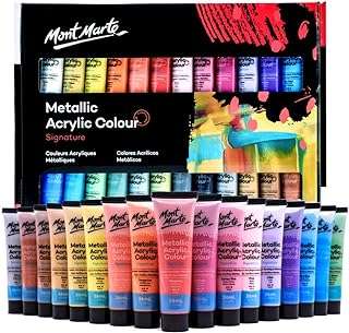 Ensemble de peinture acrylique métallisée mont marte premium 24 tubes de 36. Ne ratez pas les bonnes affaires chez DIAYTAR COTE D'IVOIRE, votre boutique en ligne discount pour tous vos besoins. Explorez notre gamme complète de produits pour la maison, l'électroménager, l'informatique, la mode et les gadgets, et profitez des meilleurs prix du marché sans compromis sur la qualité.