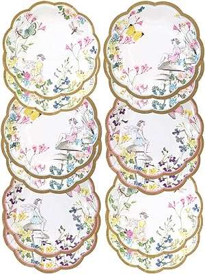 Assiettes de table parlantes truly fairy avec bords festonnés 12 pièces. DIAYTAR COTE D'IVOIRE  - la boutique en ligne par excellence pour des achats malins. Explorez notre gamme complète de produits discount, allant des indispensables pour la maison à la dernière technologie, sans oublier les dernières tendances mode. Économisez gros en achetant intelligemment avec nous.
