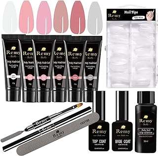 Ensemble de vernis à ongles acryliques polygel remy belle 6 couleurs avec solution. Économisez sur tous vos achats avec DIAYTAR COTE D'IVOIRE, la boutique en ligne où vous trouverez des produits discount de qualité supérieure. Explorez notre large gamme de produits, allant de la maison à l'électroménager, de l'informatique à la mode et aux gadgets, et faites des affaires incroyables. Profitez de nos offres promotionnelles exclusives et commandez dès maintenant pour une expérience d'achat en ligne à prix réduit.